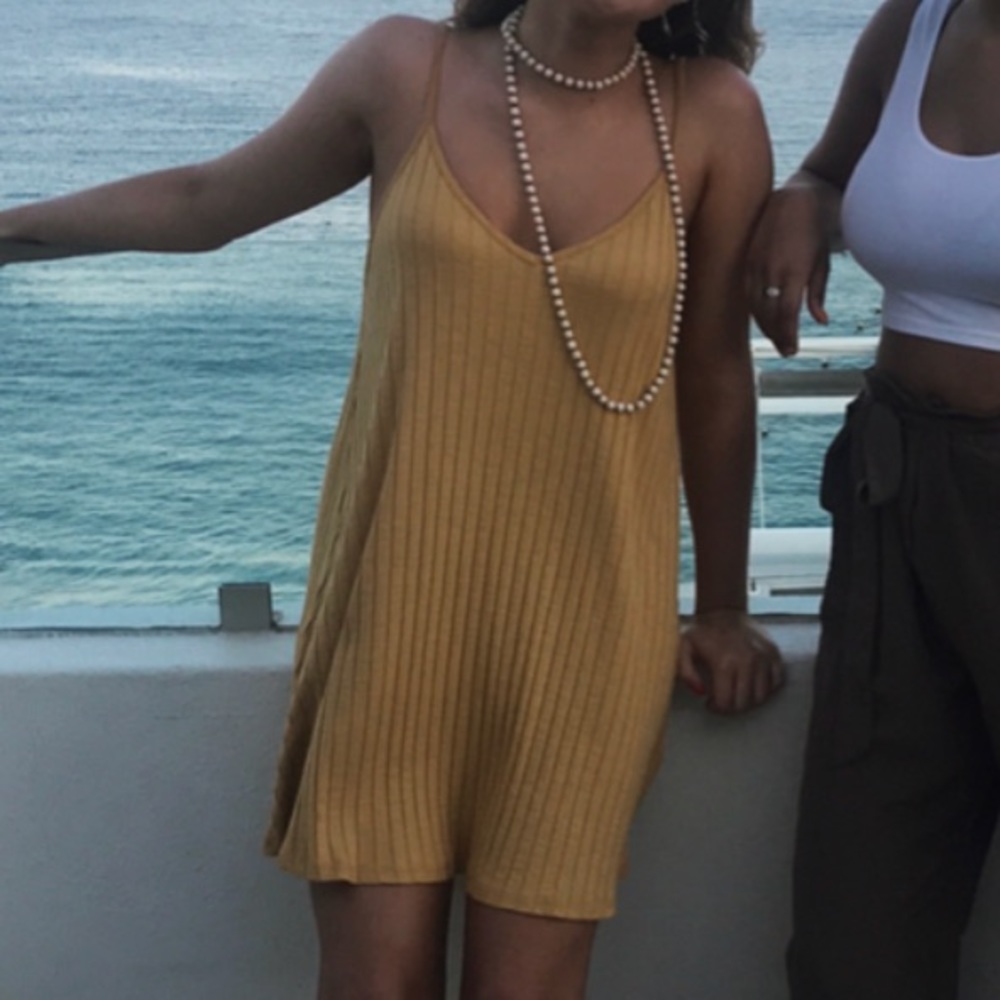Yellow Silence + Noise Dress